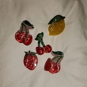 Fruit Hair Clips Claw Style